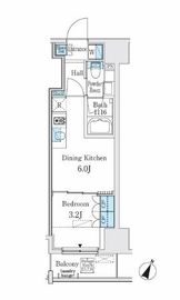 GLACIER神保町 (グラシア神保町) 302 間取り図