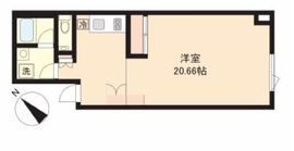 パセオ神宮前 1 間取り図