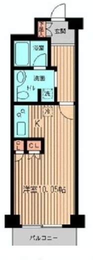 ガーデン目黒南 309 間取り図