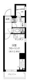 アトラスタワー西早稲田 4階 間取り図