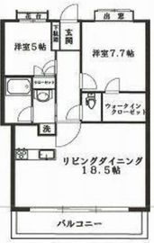 フォリアージュ 6階 間取り図