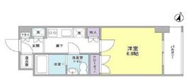 エムズレジデンス M407 間取り図