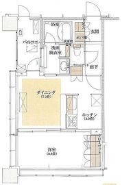 アウルタワー 10階 間取り図