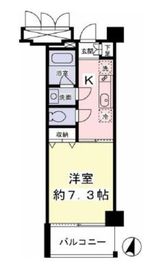 フィシオ笹塚 408 間取り図