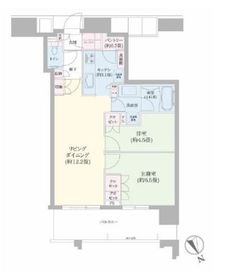 スカイズタワー＆ガーデン 33階 間取り図