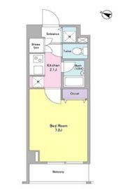 コンフォリア文京白山 402 間取り図