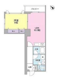 グランドメゾン三軒茶屋 5階 間取り図