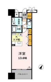 ロイヤルパークスシーサー南千住 403 間取り図