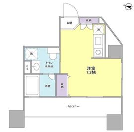 ロネスタR文京護国寺 1001 間取り図