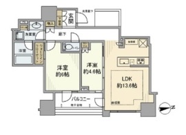 クラッシィハウス神田美土代町 2階 間取り図