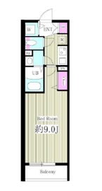 ルネサンスコート三軒茶屋茶沢通り 406 間取り図