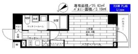 ステージグランデ茅場町 3階 間取り図