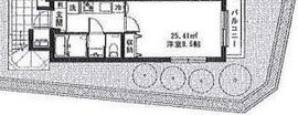 モン・シャトー中野中央 104 間取り図