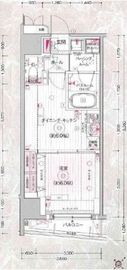 エステムプラザ市谷外濠公園 3階 間取り図