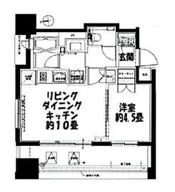 クラッシィハウス神田 10階 間取り図