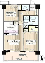 パロス駒場東大前 302 間取り図