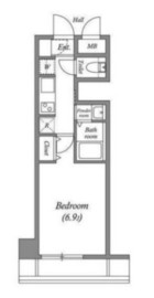 インプルーブ白金 303 間取り図