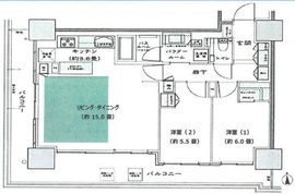 品川イーストシティタワー 24階 間取り図