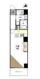 六本木ビュータワー 19階 間取り図