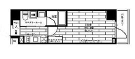 ステージグランデ茅場町 5階 間取り図