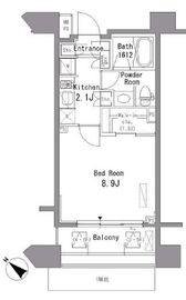 パークアクシス西ヶ原 505 間取り図