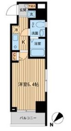 グランプレッソ河田町 105 間取り図