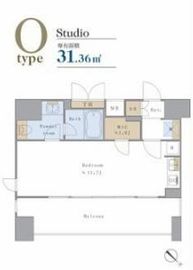 ブリリアイスト千駄ヶ谷 903 間取り図