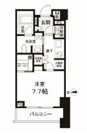 南青山マスターズハウス 1階 間取り図