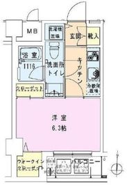 東陽町レジデンス壱番館 5階 間取り図