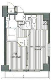 グランド・ガーラ日本橋茅場町 3階 間取り図