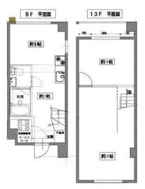 麻布エンパイアマンション 908 間取り図