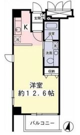 フィシオ笹塚 609 間取り図