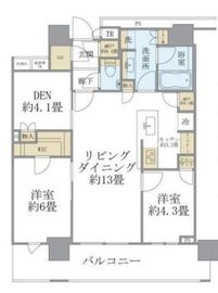 ブリリアザ・タワー東京八重洲アベニュー 14階 間取り図