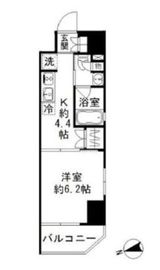 XEBEC上野 (ジーベック上野) 303 間取り図