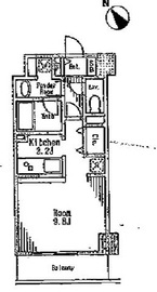 TKフラッツ渋谷 302 間取り図