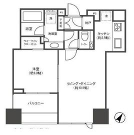 シティタワー有明 7階 間取り図