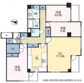 五番町ハウス 4階 間取り図