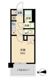 ラクアスレジデンス東新宿 1003 間取り図