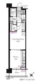 ブリリアイスト三軒茶屋アイビーテラス 509 間取り図
