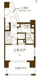 ベルア三宿 401 間取り図