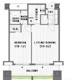 オランダヒルズ森タワーRoP 903 間取り図