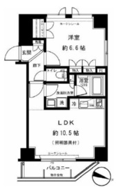 ミテッツァ千代田三崎町 11階 間取り図