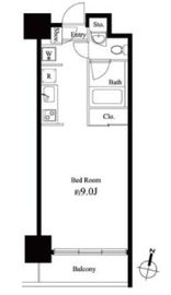 グレンパーク秋葉原イースト 603 間取り図