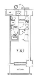 プレミアムキューブ三田 3階 間取り図