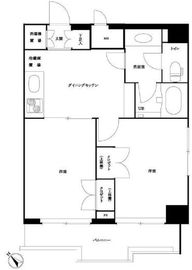 ルーブル神宮前 7階 間取り図