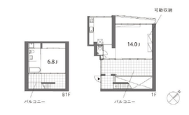 barres 101 間取り図