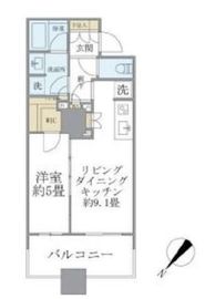 ブリリア有明スカイタワー 13階 間取り図