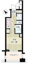 パークホームズ文京千石ステーションアリーナ 7階 間取り図