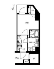 麻布Tino 202 間取り図