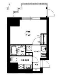 麻布Tino 101 間取り図